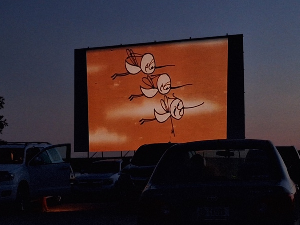 Pre-Show Ad at the Drive-In