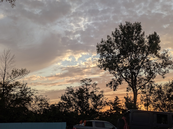 Evening Sky at the Skyline