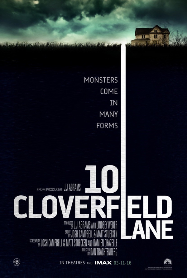 10 Cloverfield Lane Theatrical Poster