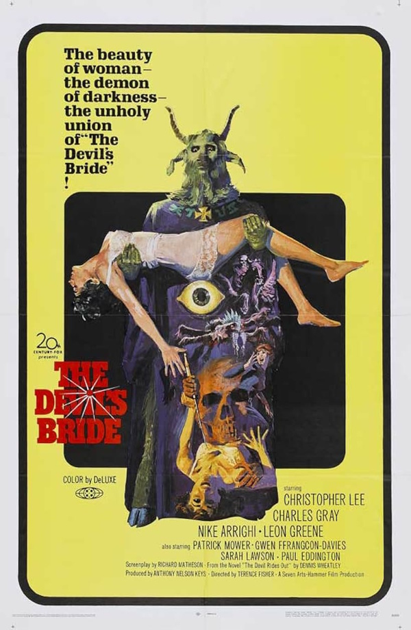 The Devil Rides Out Theatrical Poster