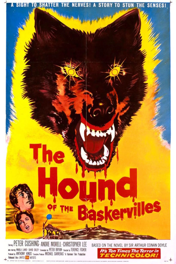 The Hound of the Baskervilles (1959) Theatrical Poster