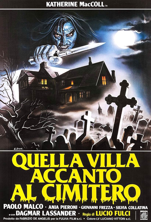 The House by the Cemetery Theatrical Poster