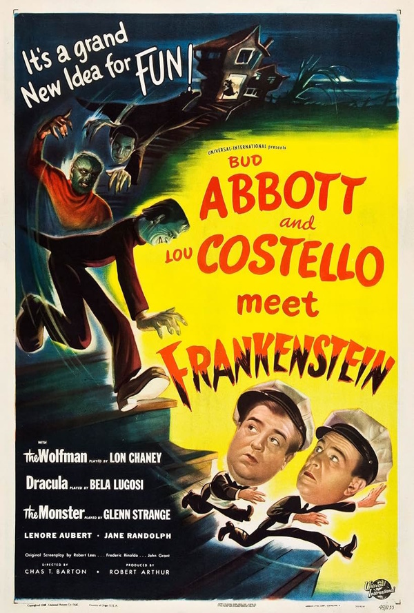 Abbott and Costello Meet Frankenstein Theatrical Poster