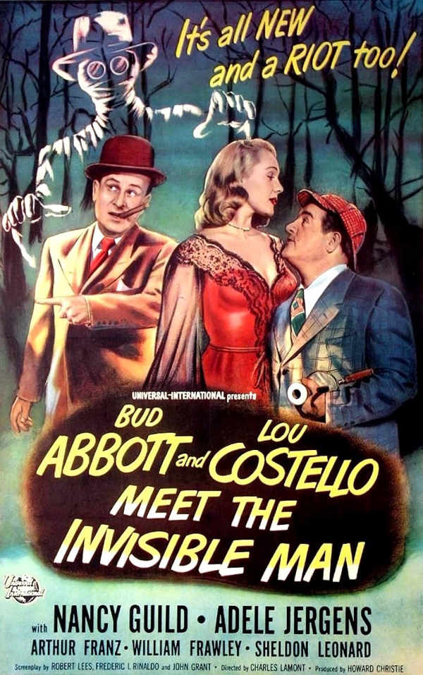 Abbott and Costello Meet the Invisible Man Theatrical Poster